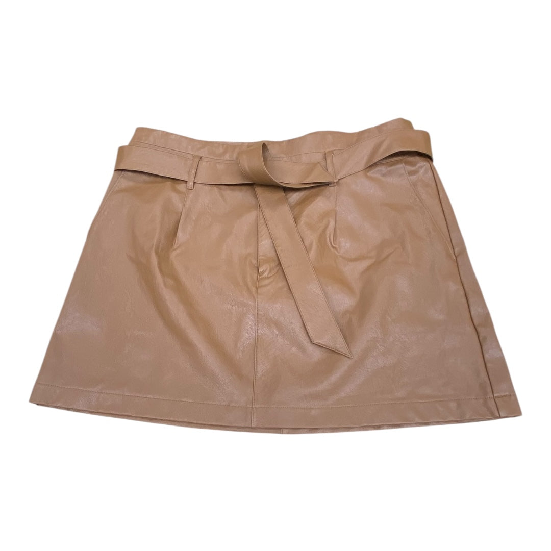 Skirt Mini & Short By Paige In Brown, Size:L