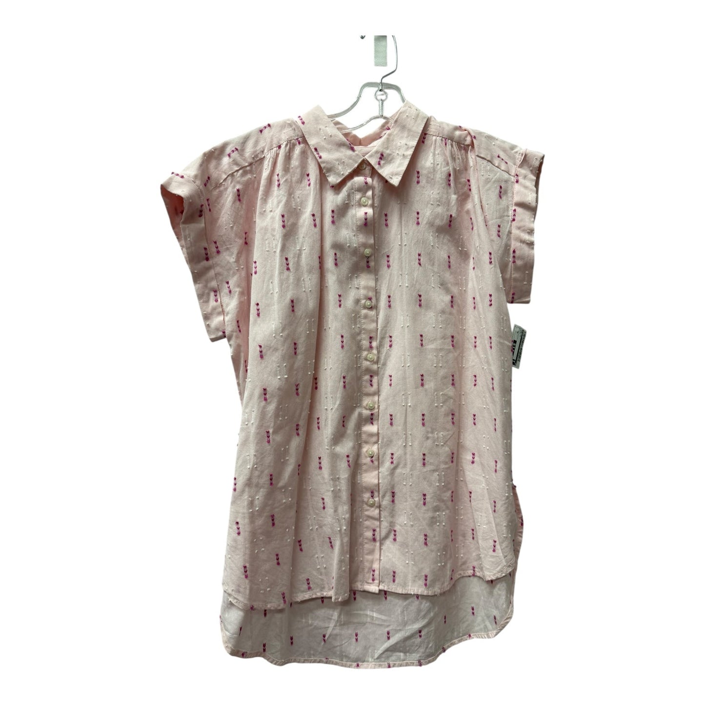 Top Ss By Loft In Pink, Size:M