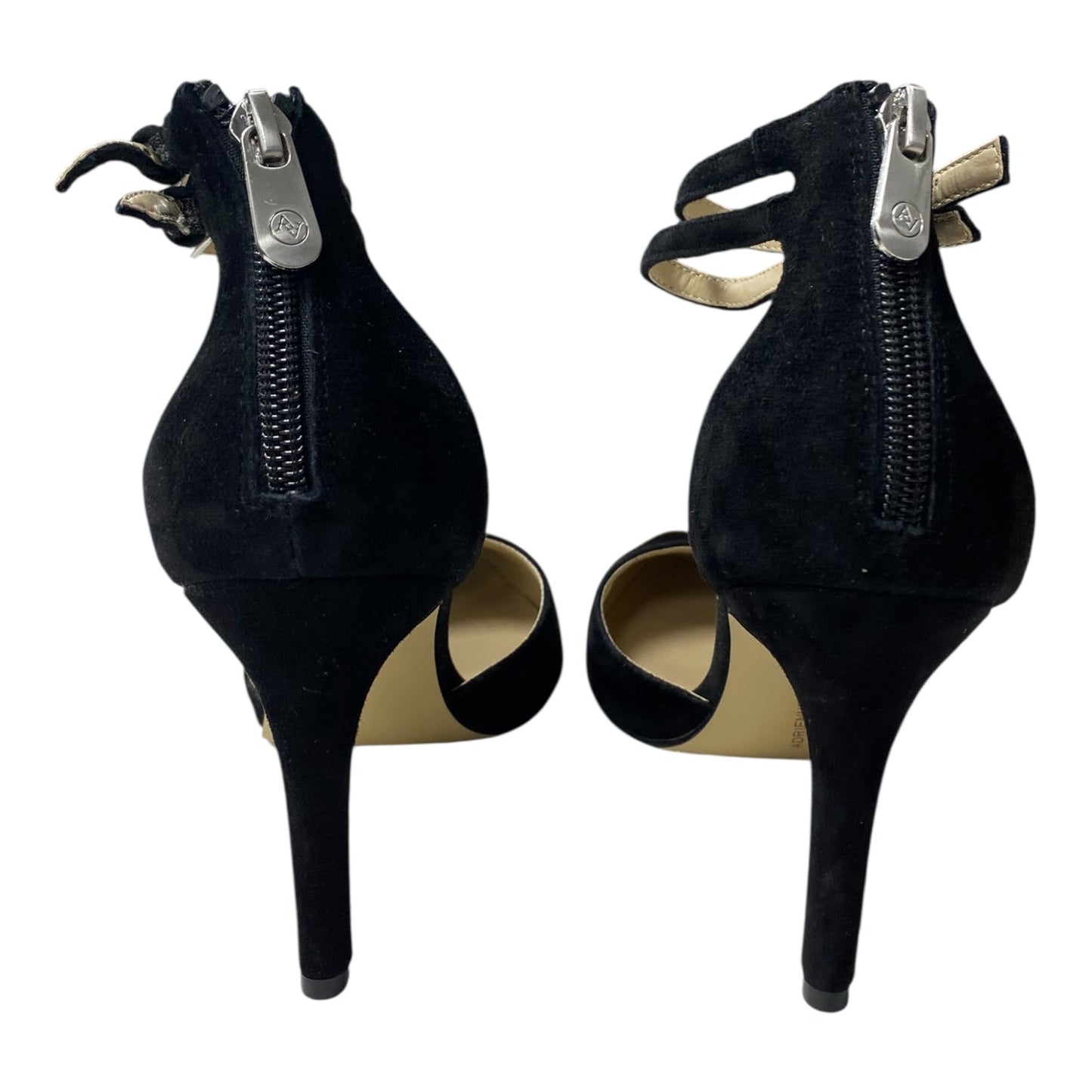 Shoes Heels Stiletto By Adrienne Vittadini In Black, Size:8