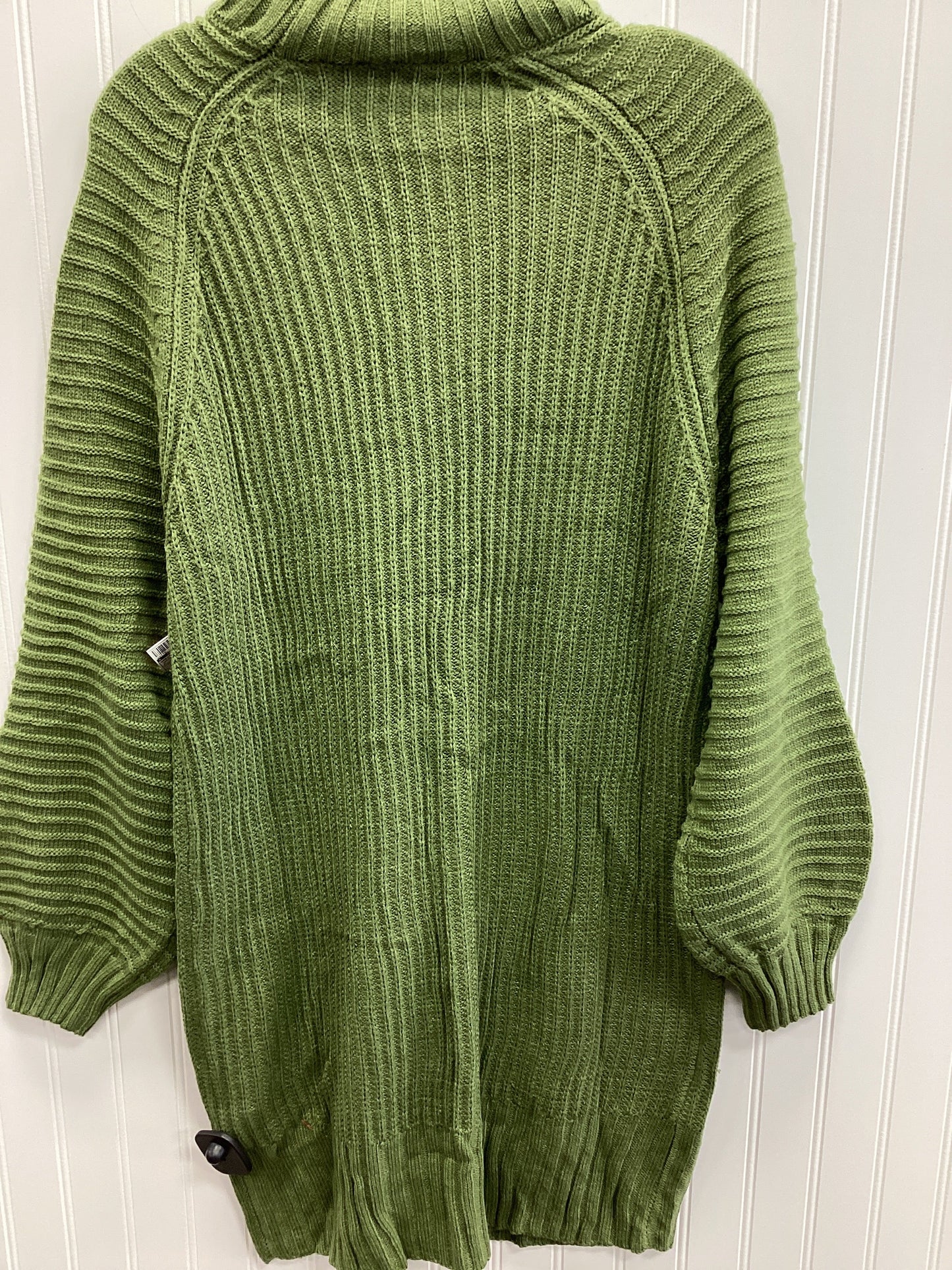 Dress Sweater By Clothes Mentor In Green, Size:M