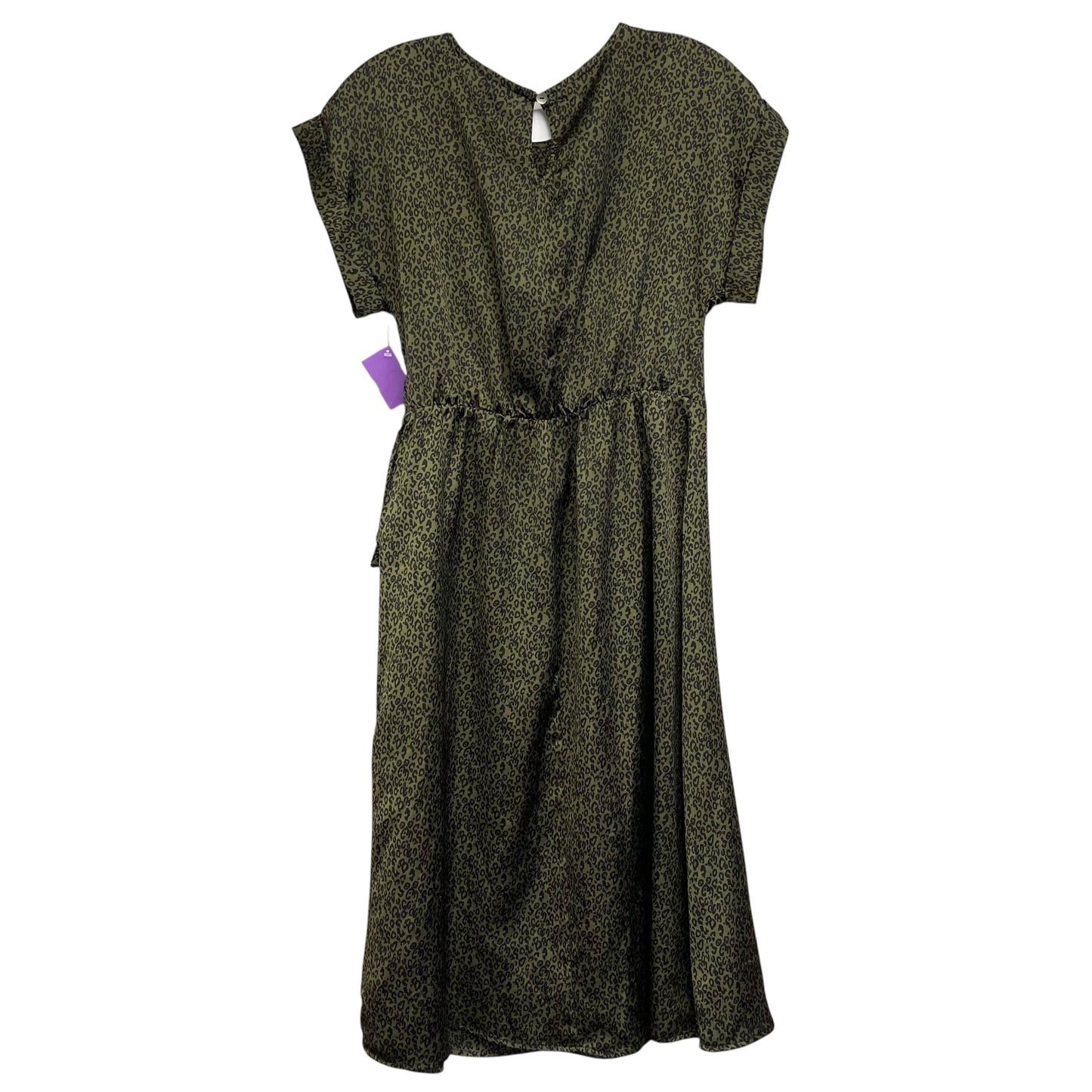 Dress Casual Midi By Bobeau In Animal Print, Size:Xs