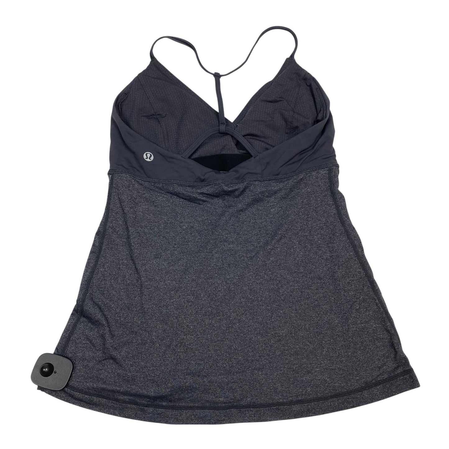 Athletic Tank Top By Lululemon In Grey, Size:S