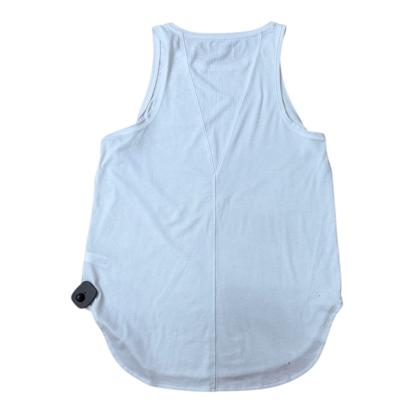 Athletic Tank Top By Athleta In White, Size:M