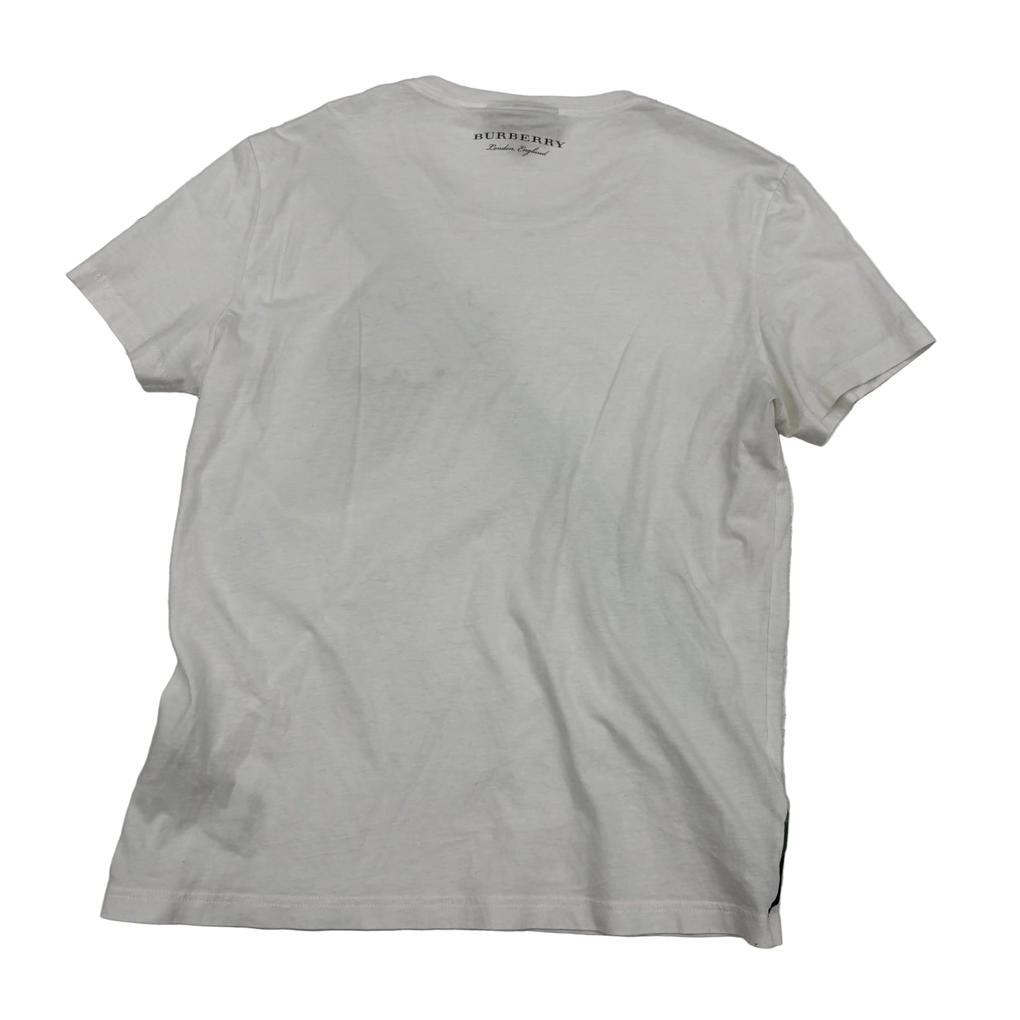 Top Ss Luxury Designer By Burberry In White, Size:M
