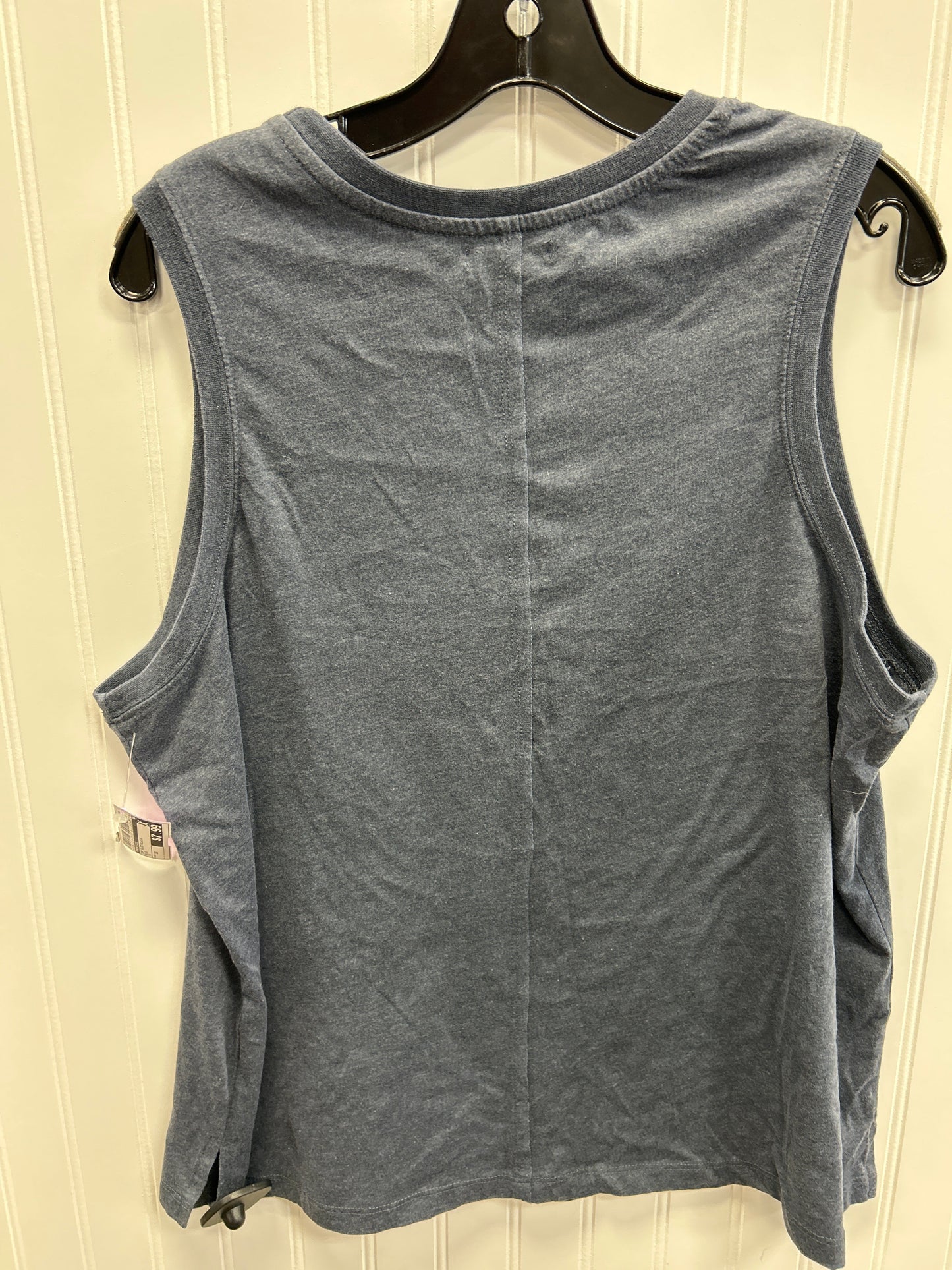 Top Sleeveless By Maurices In Blue, Size:1X