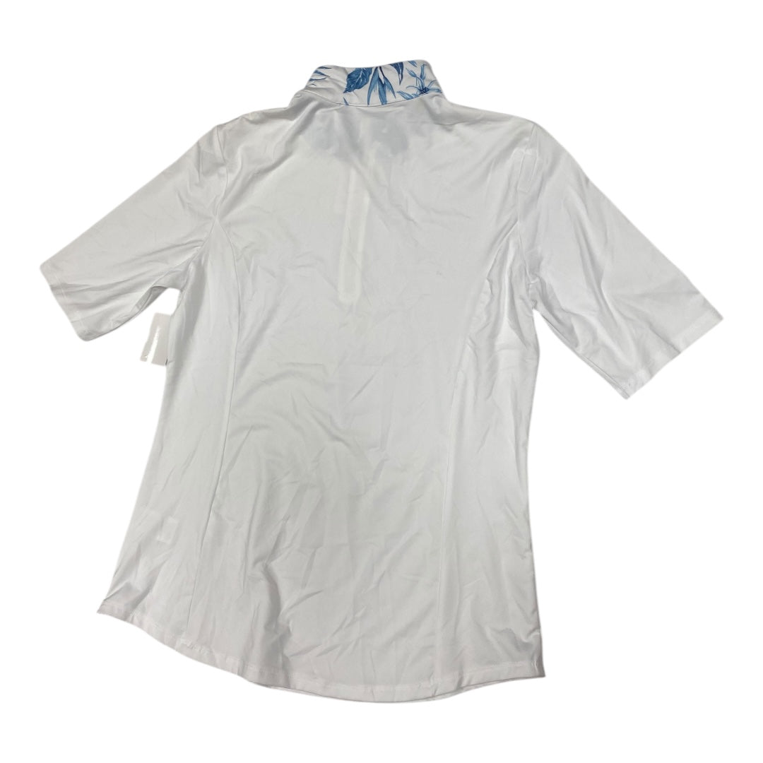 Athletic Top Ss By Tommy Bahama In White, Size:M
