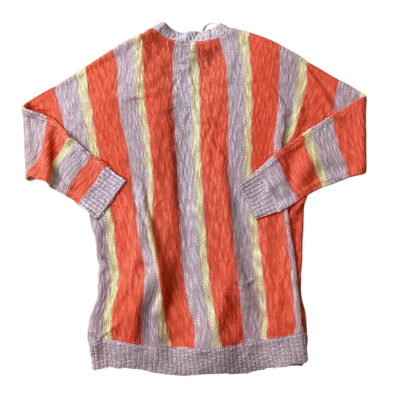 Sweater Cardigan By Lane Bryant In Striped Pattern, Size:Xl