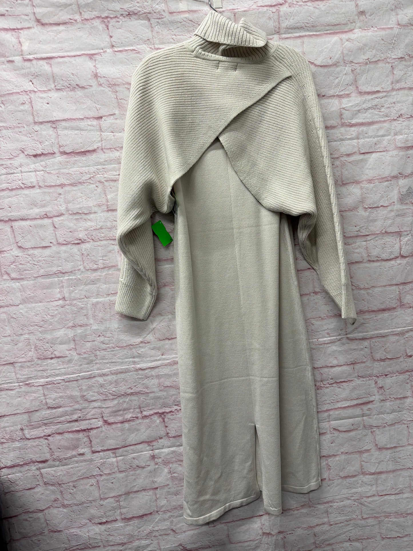 Dress Set 2Pc By BIRCH NY In Tan, Size:M