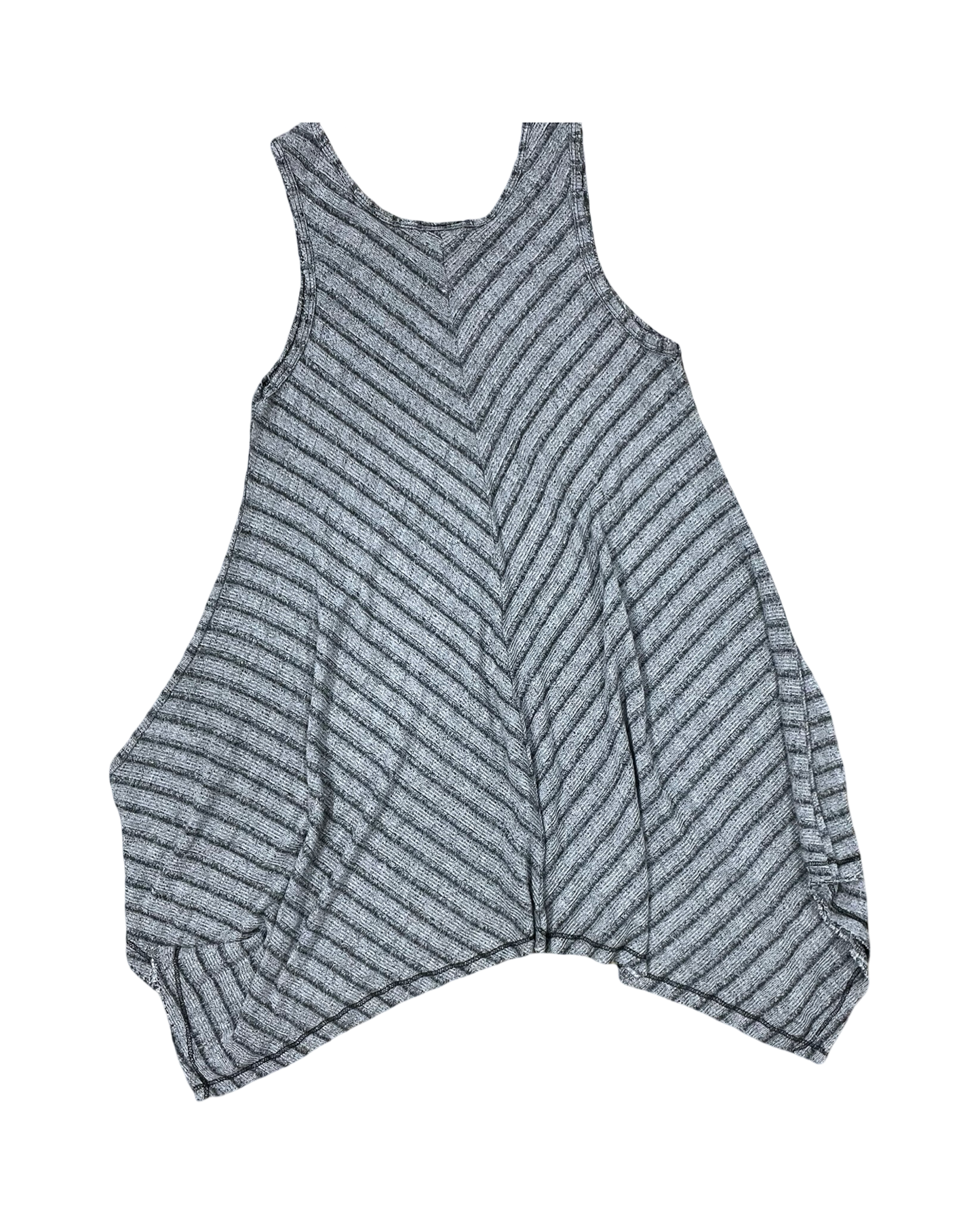 Dress Casual Midi By Vocal In Grey, Size:Xl