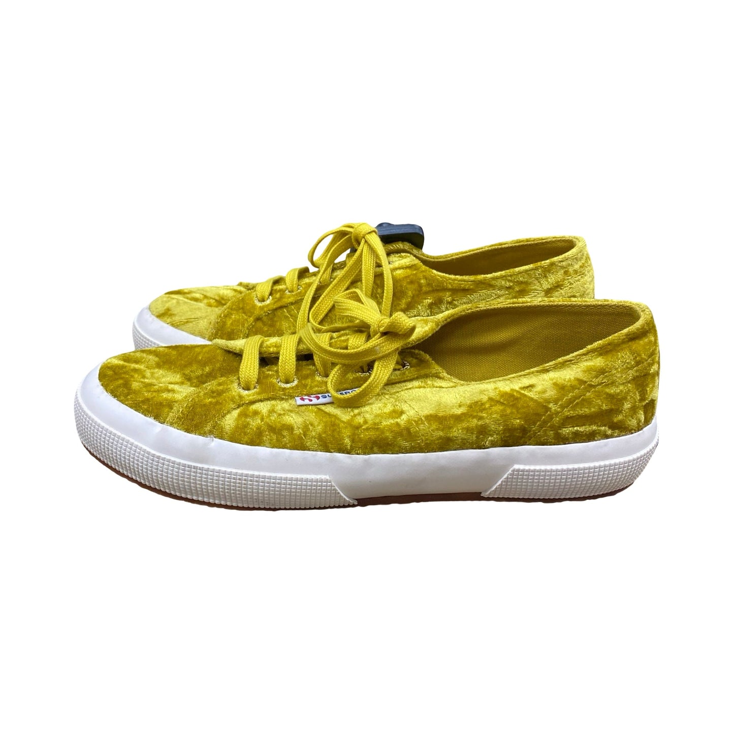 Shoes Sneakers By Superga In Gold, Size:7.5