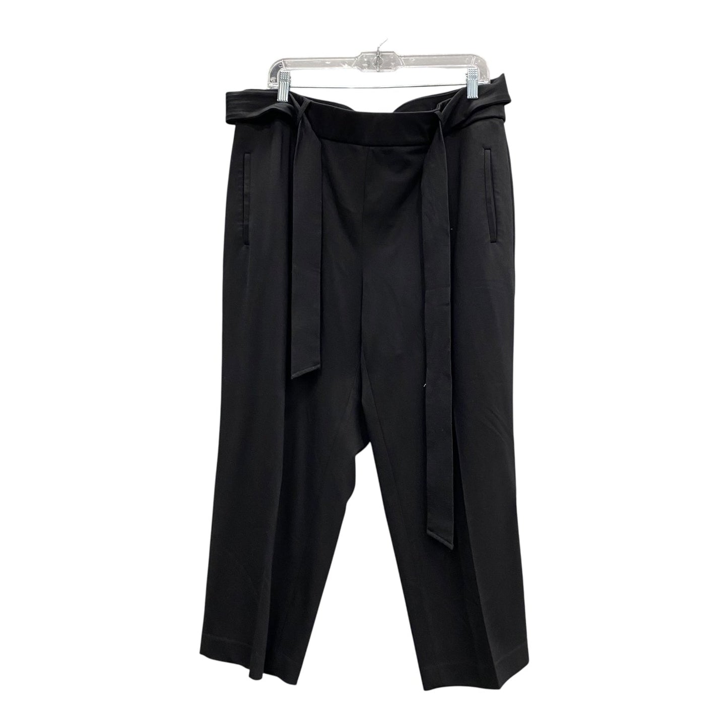 Pants Cropped By Bar Iii In Black, Size:18