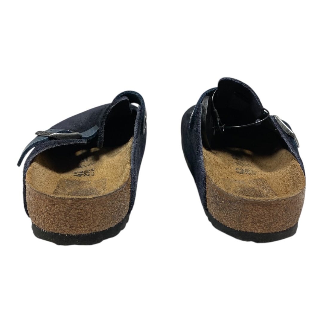 Shoes Designer By Birkenstock In Navy, Size:11