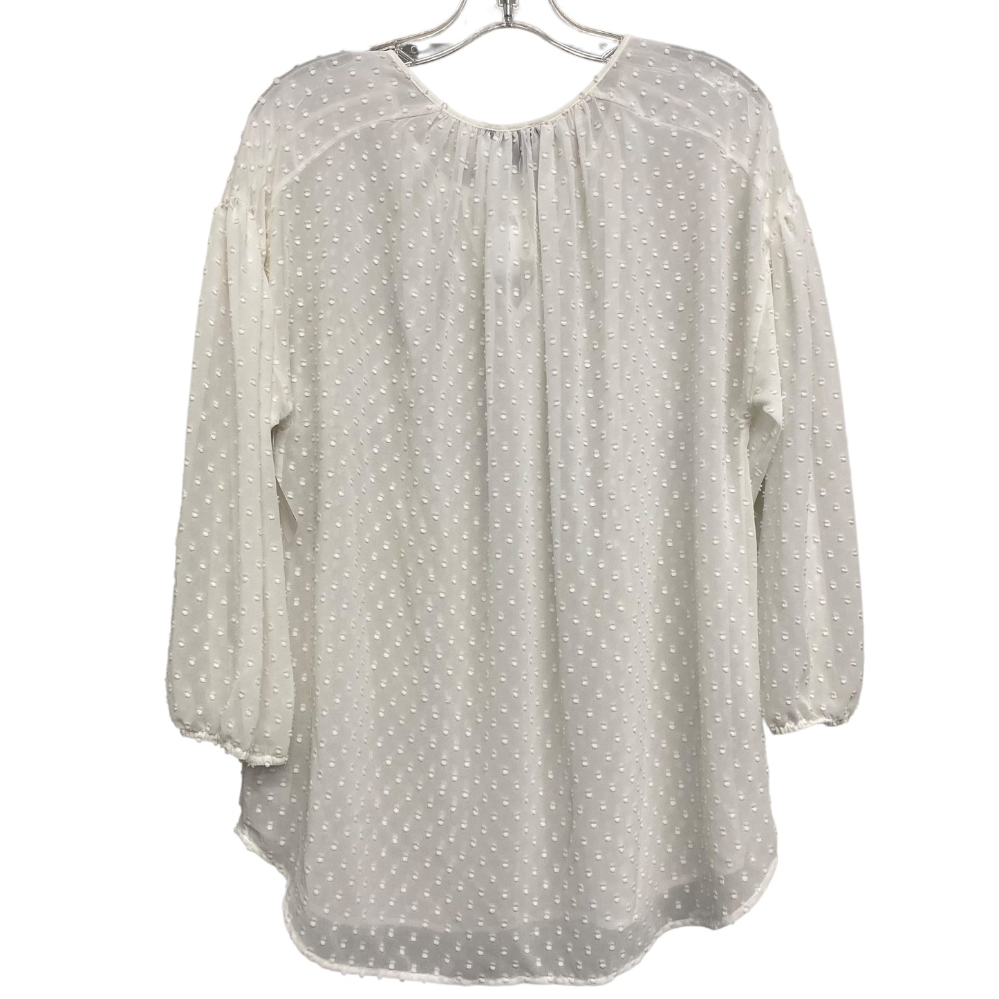 Top Ls By Chaps In White, Size:L