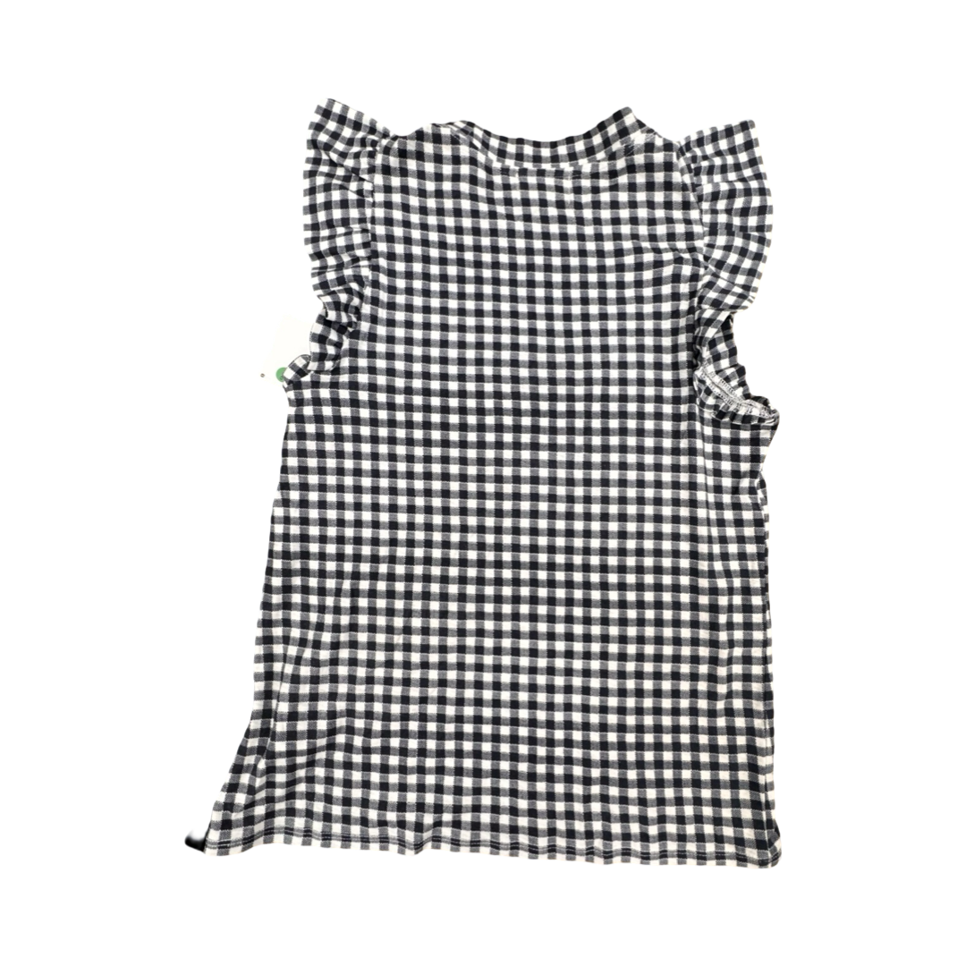Top Sleeveless By Nation Ltd In Checkered Pattern, Size:Xs