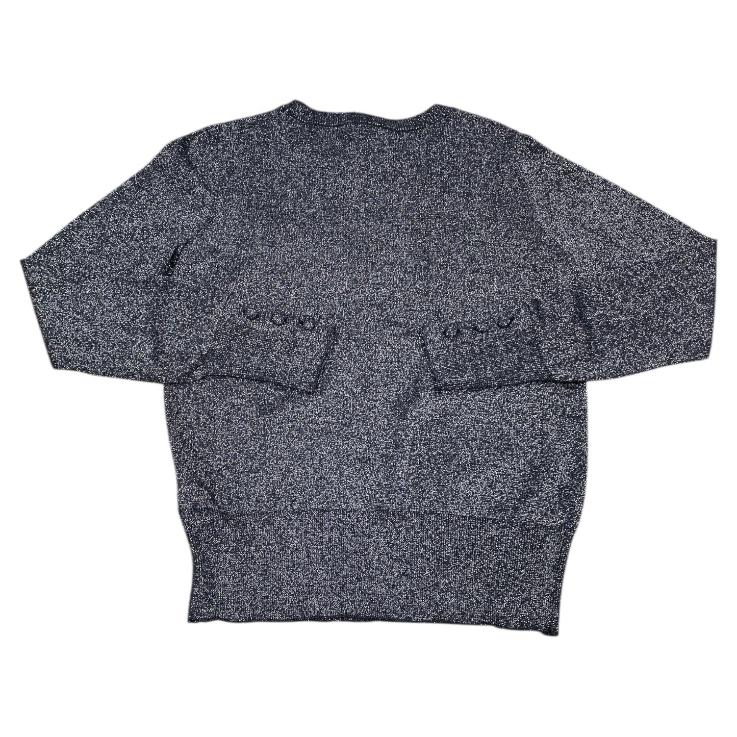 Sweater By Halogen In Black & Silver, Size:S