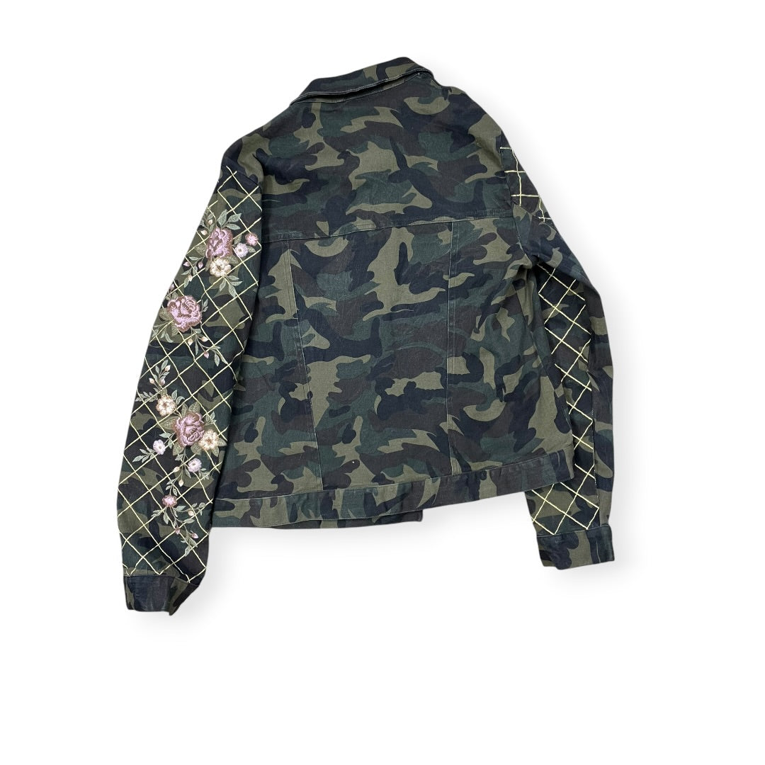 Jacket Other By Savanna Jane In Camouflage Print, Size:L