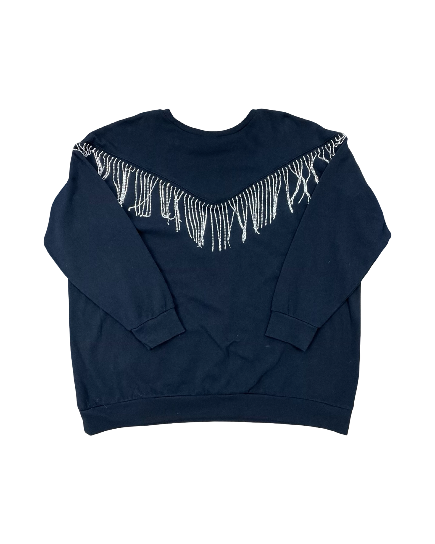 Sweatshirt Crewneck By Torrid In Black, Size:3X