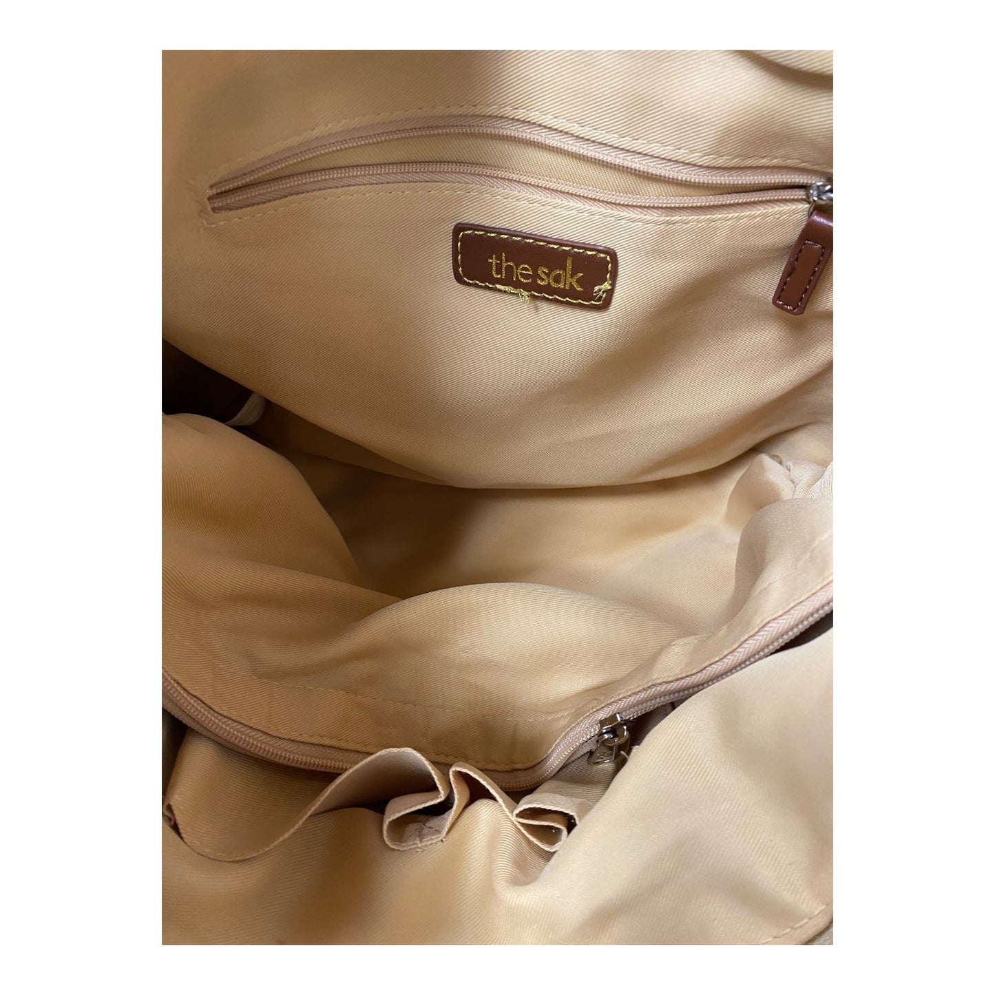 Handbag By The Sak In Tan, Size:Medium