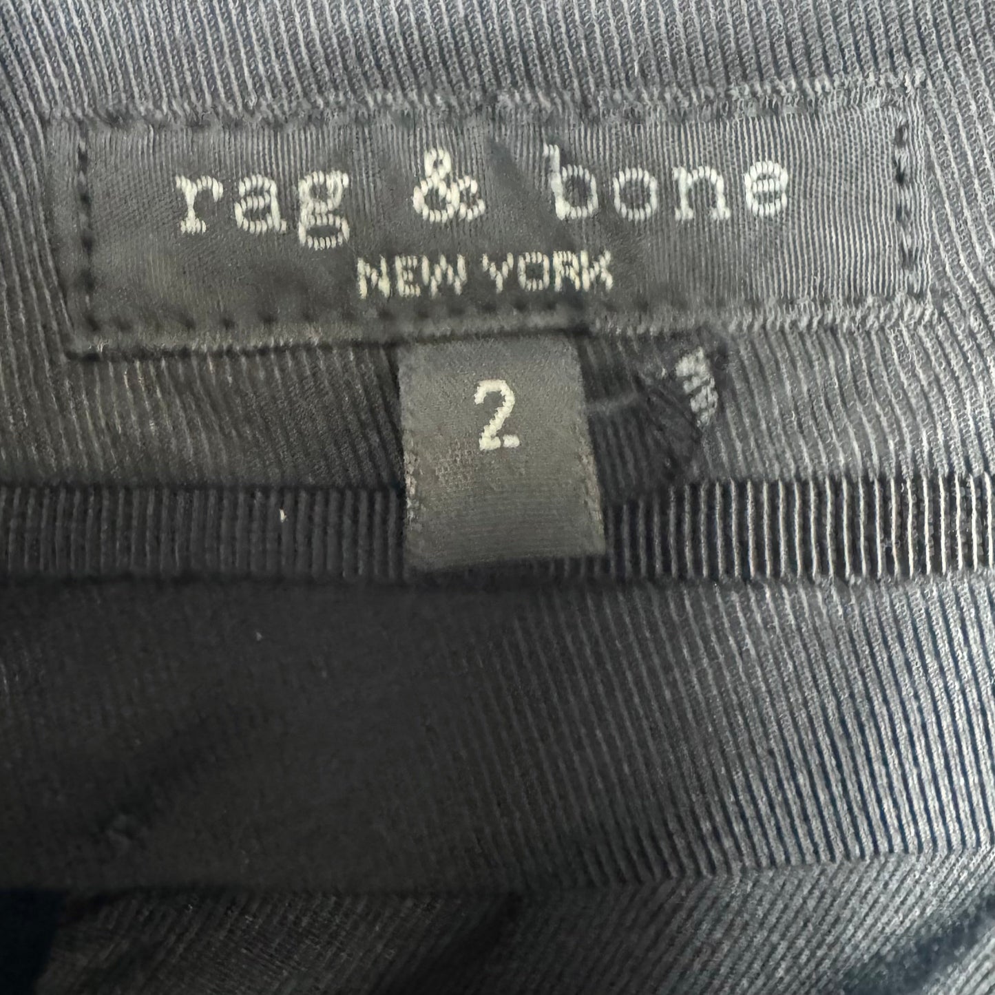 Cecily Crepe Pants By Rag And Bone In Black, Size: 2