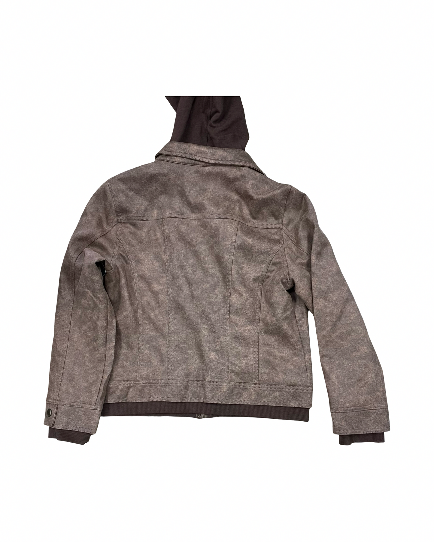 Jacket Moto By Liverpool In Brown, Size:M