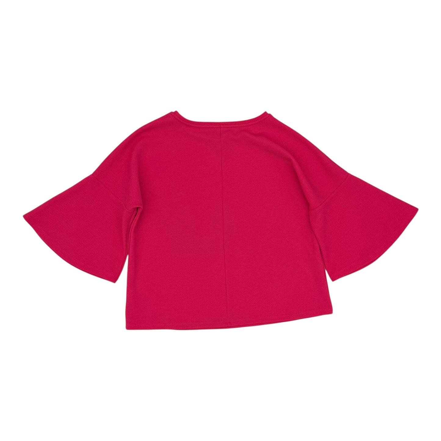 Top 3/4 Sleeve By Jones New York In Pink, Size:L