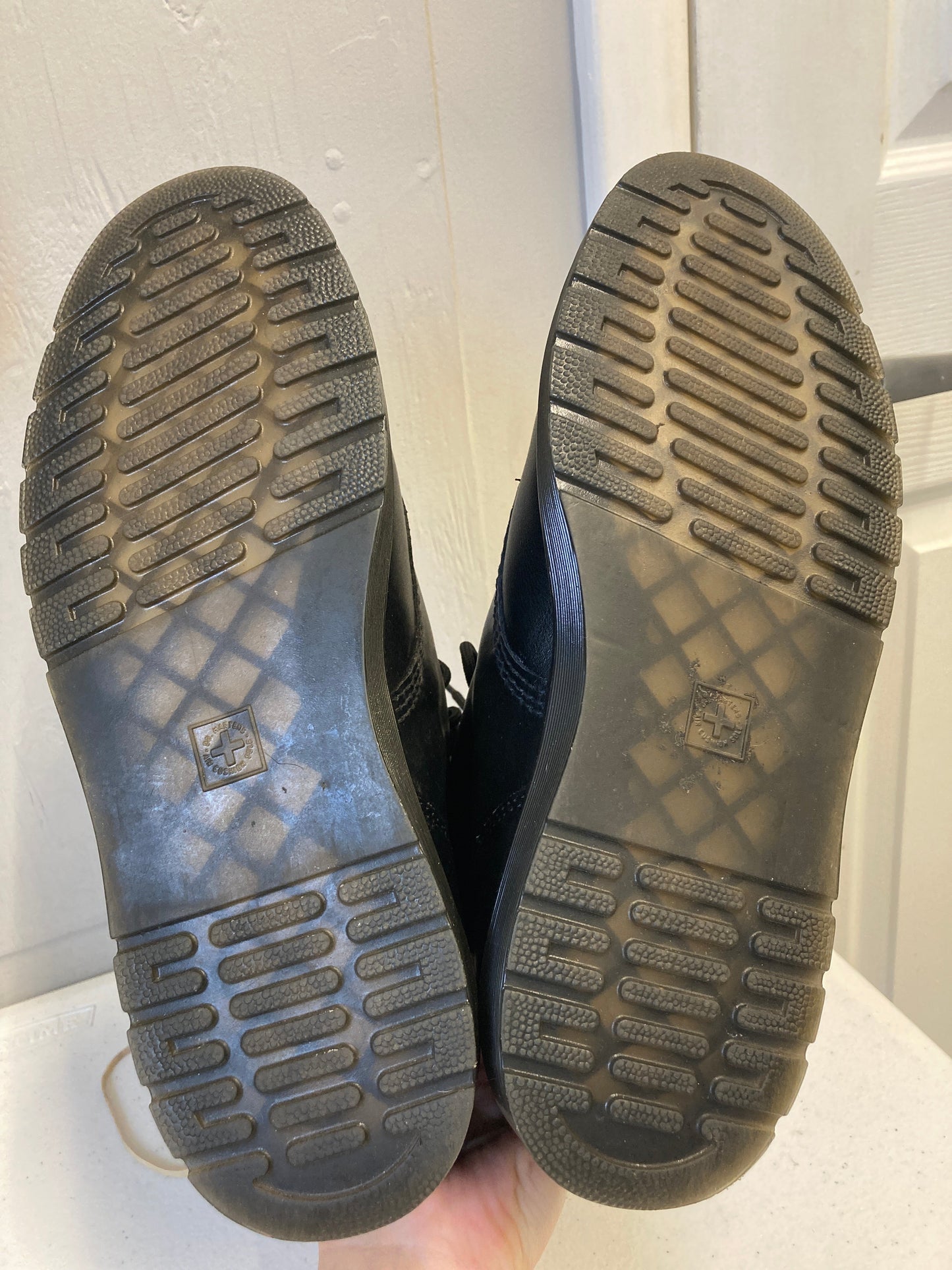 Boots Combat By Dr Martens In Black, Size:11