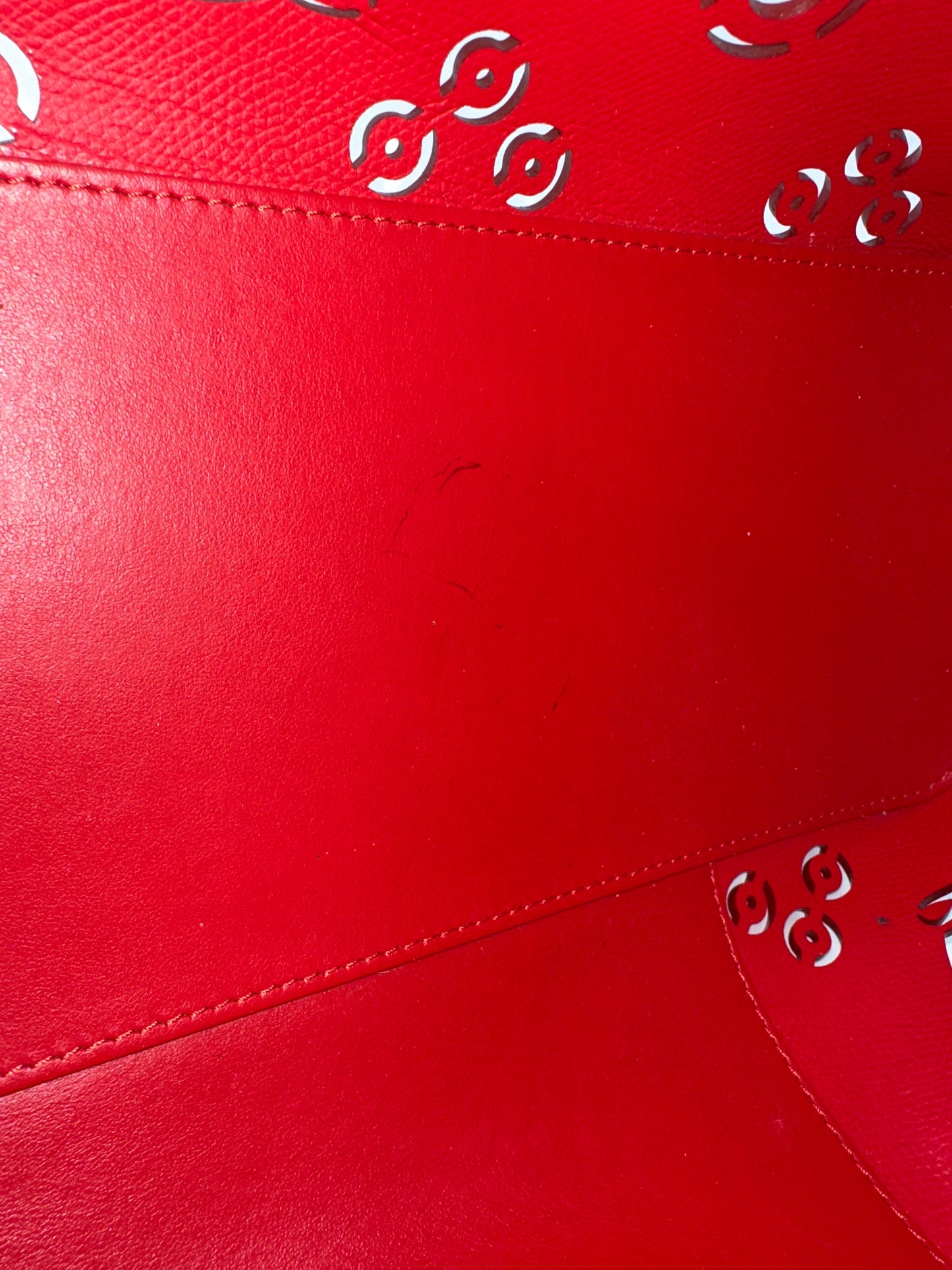 Handbag Luxury Designer By Christian Louboutin, Size: Large