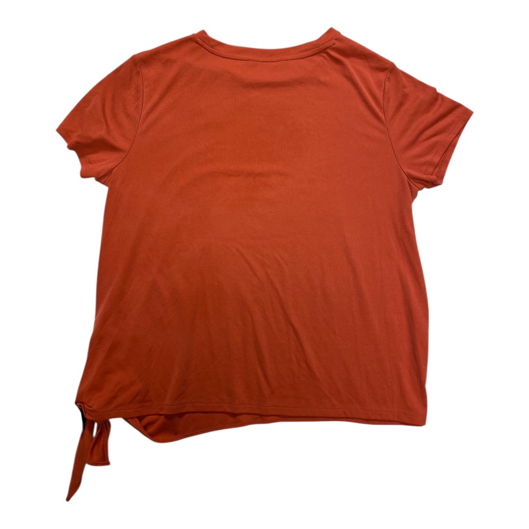 Top Ss By Simply Vera In Orange, Size:Xl