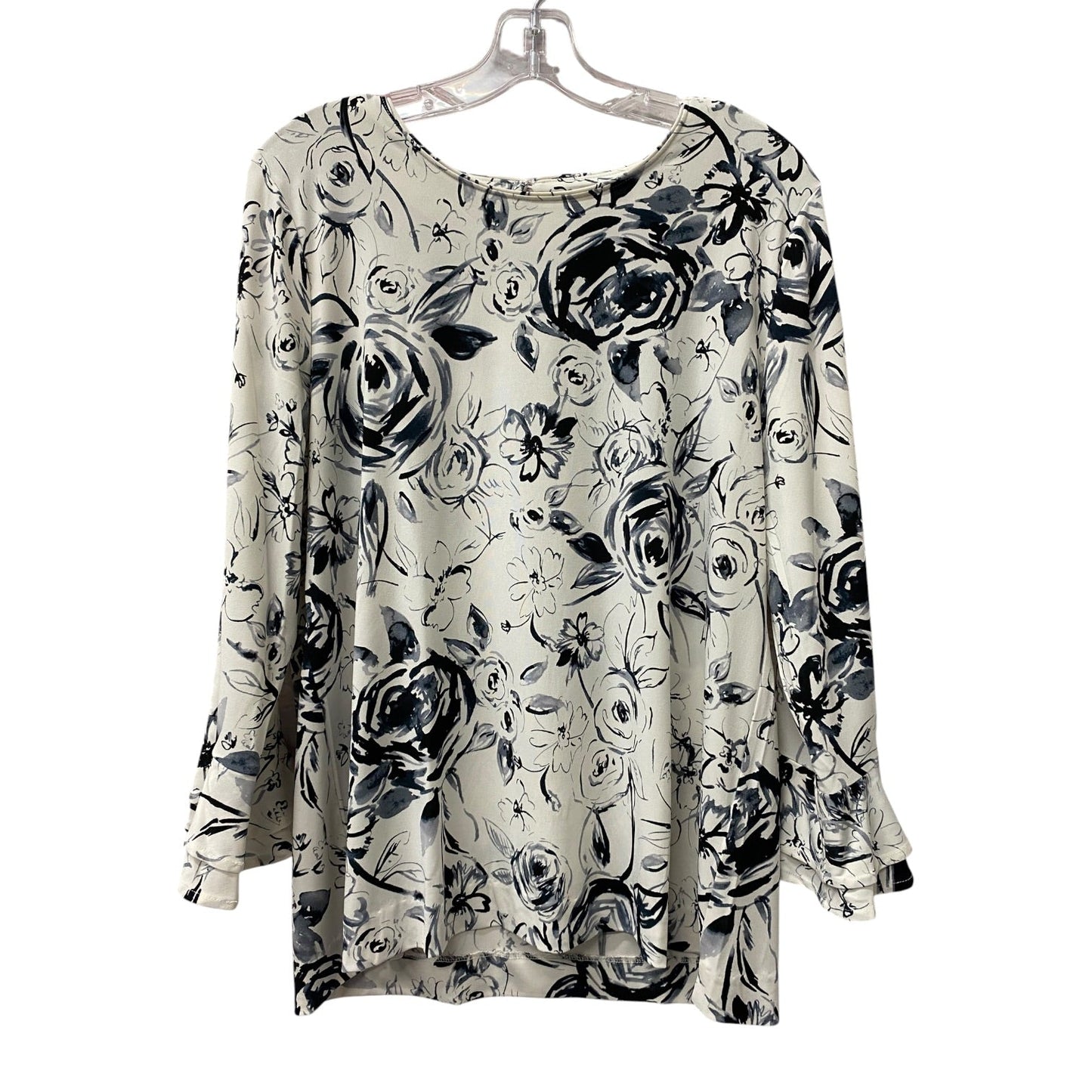 Top Ls Designer By Karl Lagerfeld In White, Size:L