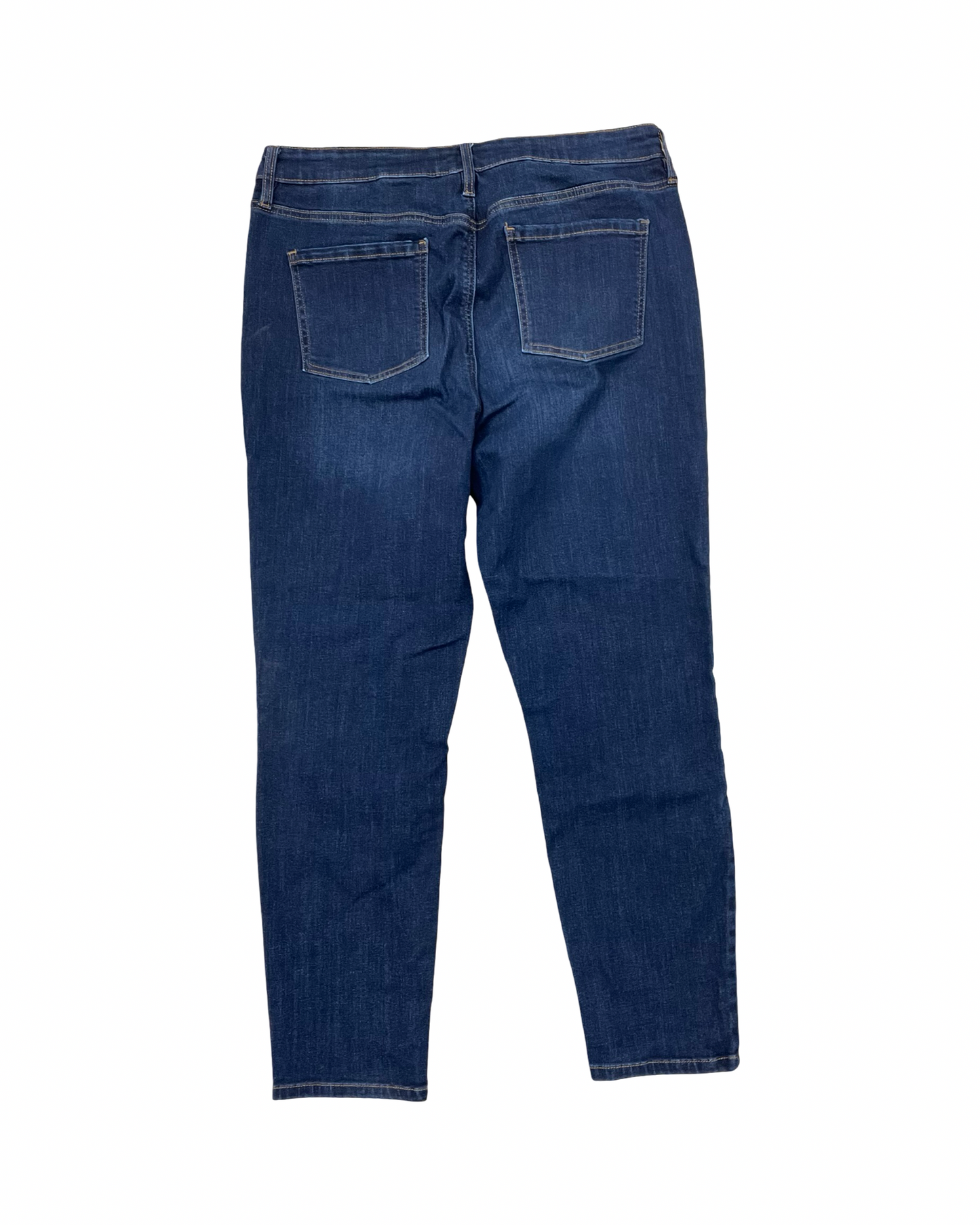 Jeans Skinny By Buffalo David Bitton In Blue Denim, Size:14