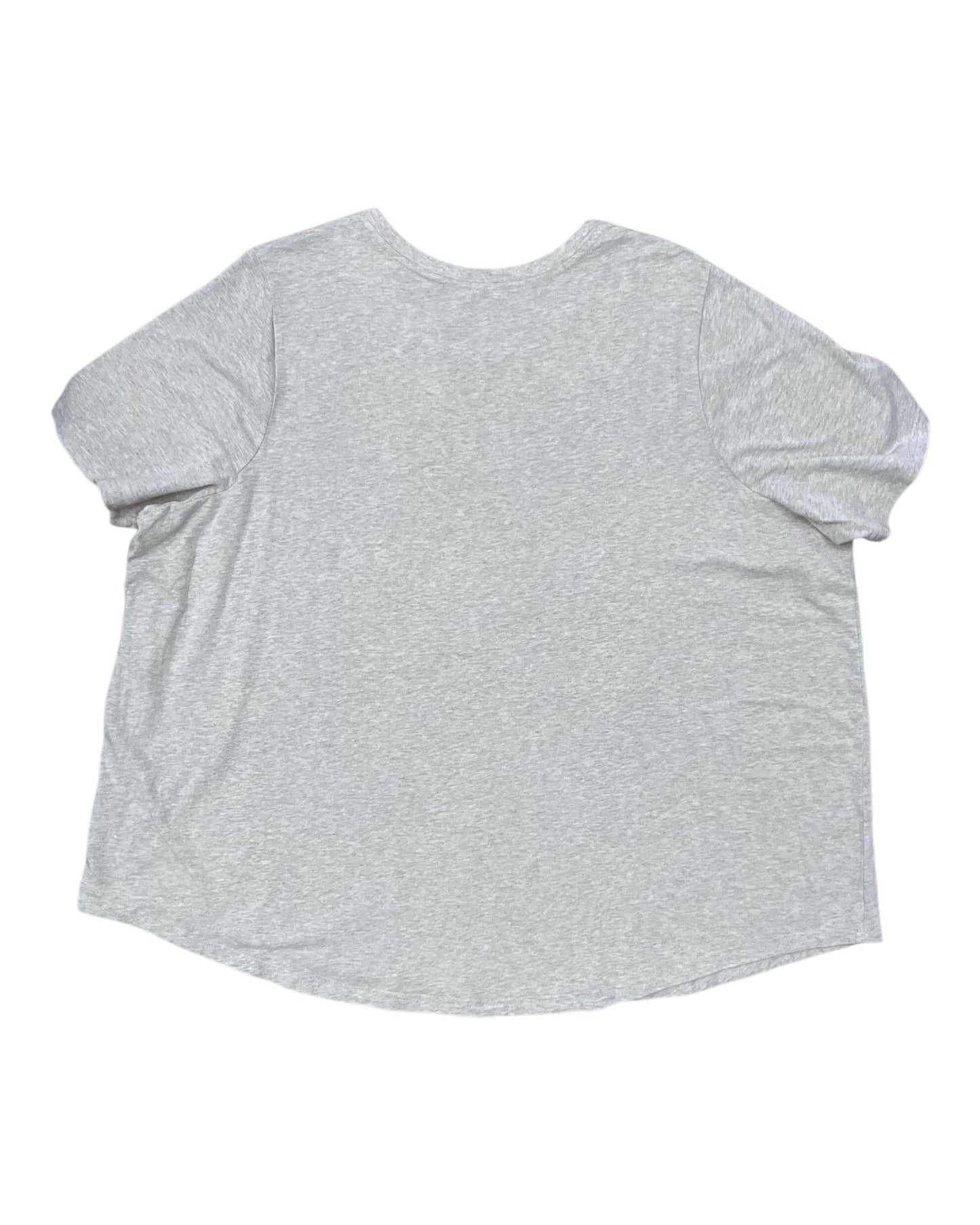 Top Ss Basic By Terra & Sky In Tan, Size:2X