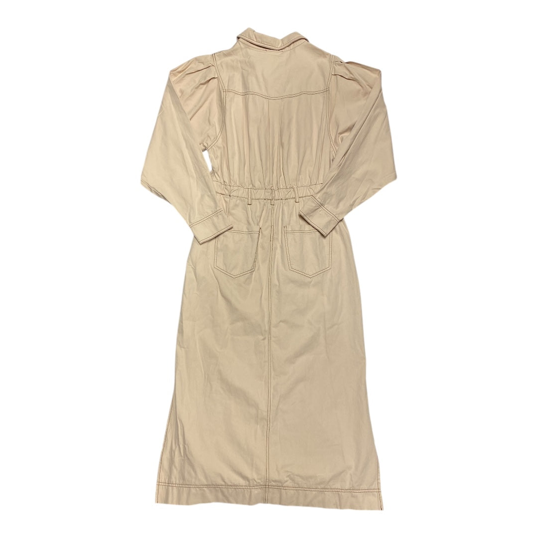 Dress Casual Maxi By Entro In Tan, Size:L