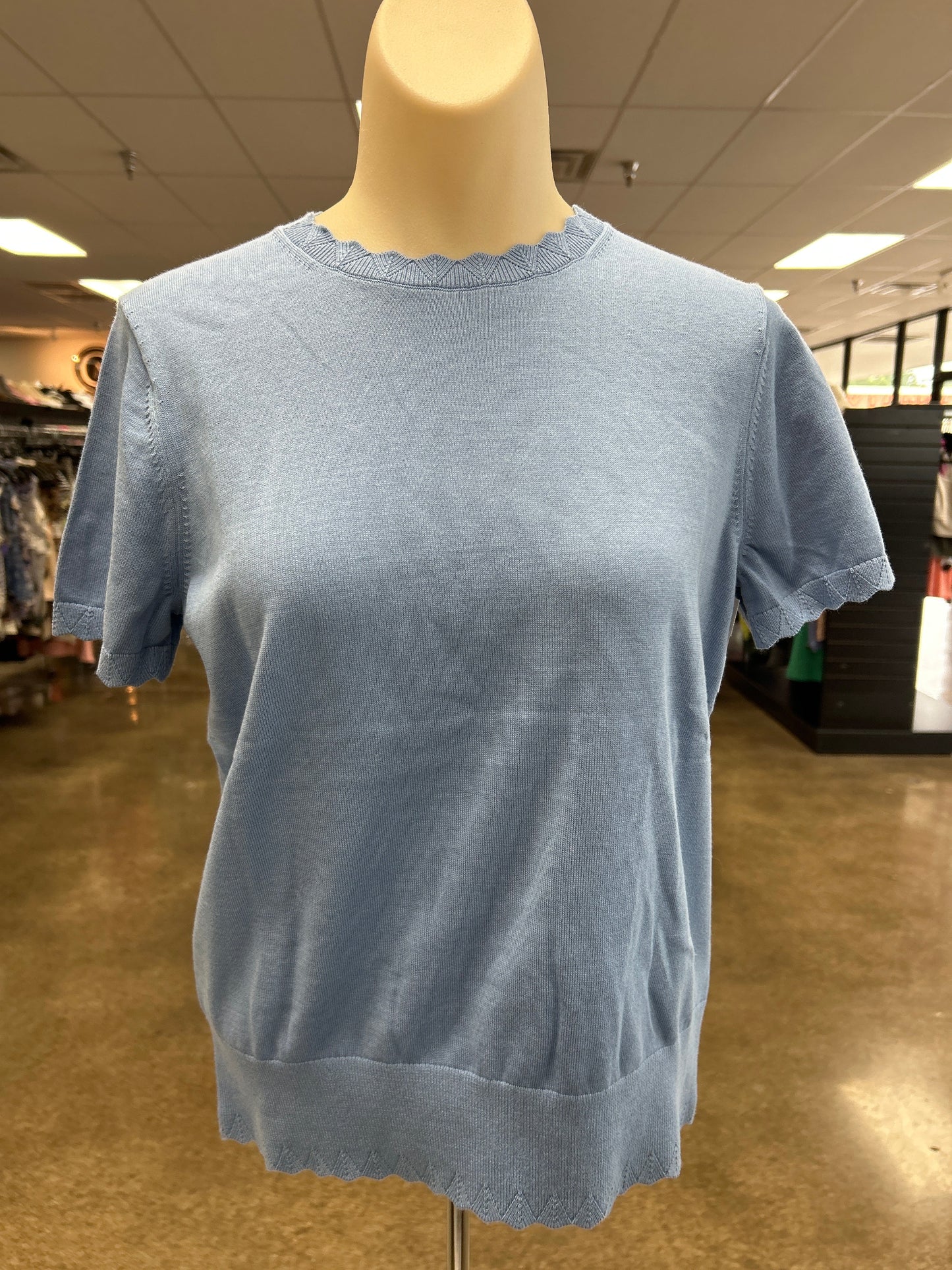 Sweater Ss By Brooks Brothers In Blue, Size:S