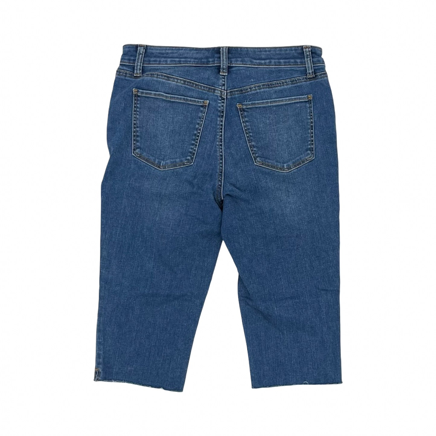 Jeans Cropped By Talbots In Blue Denim, Size:6P