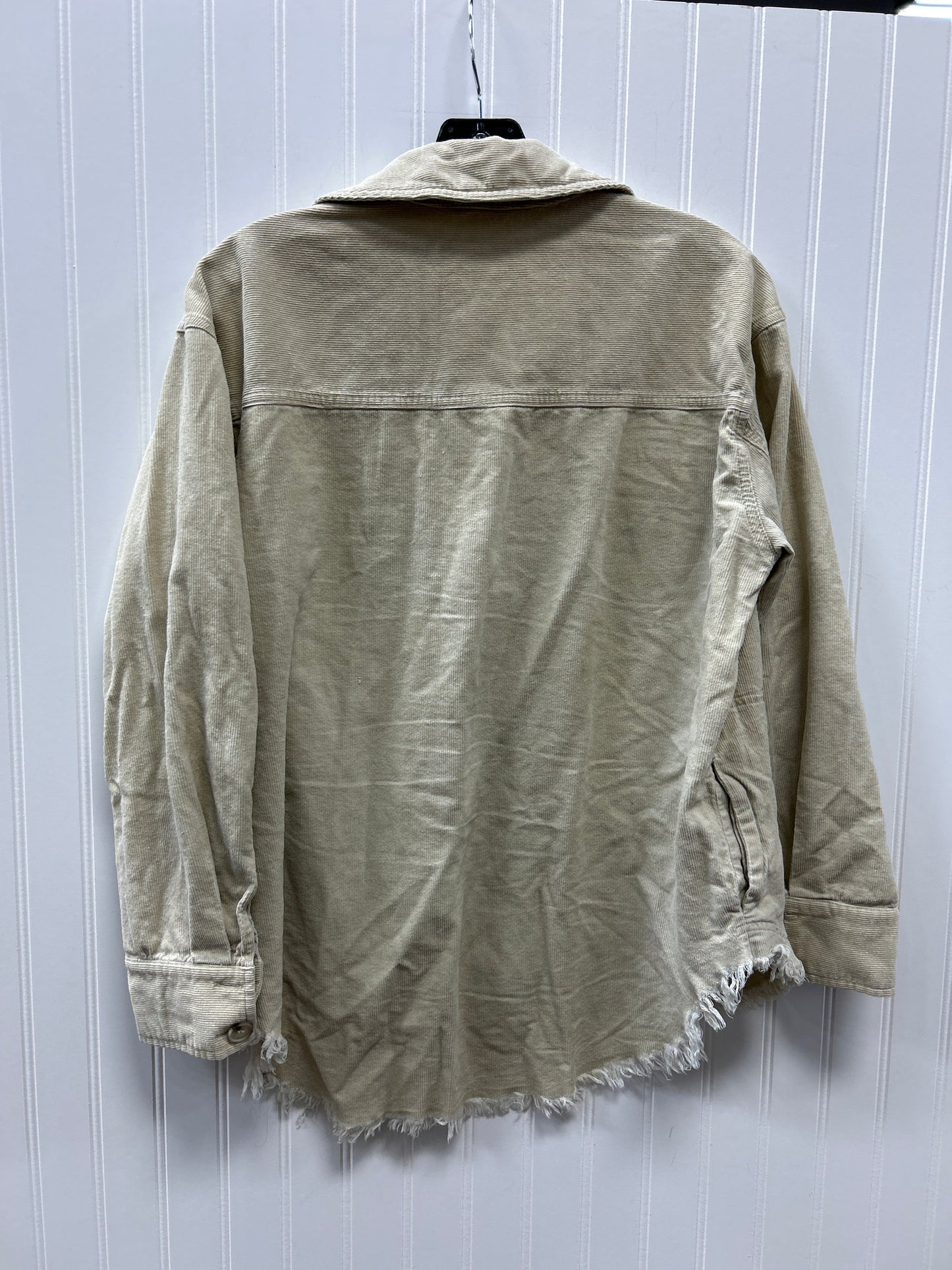 Top Ls By Hem & Thread In Tan, Size:M