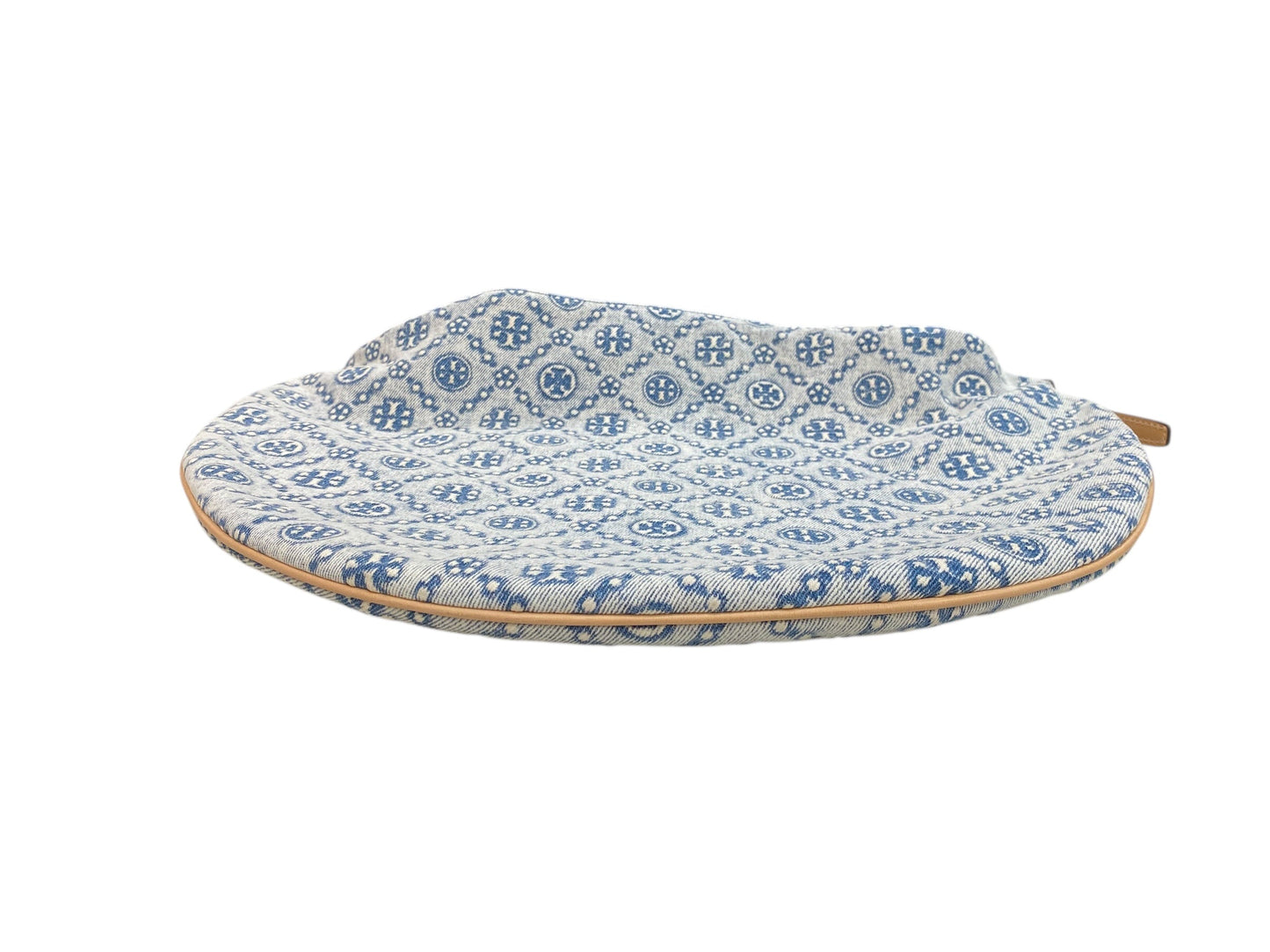 Handbag Designer By Tory Burch In Blue, Size:Large