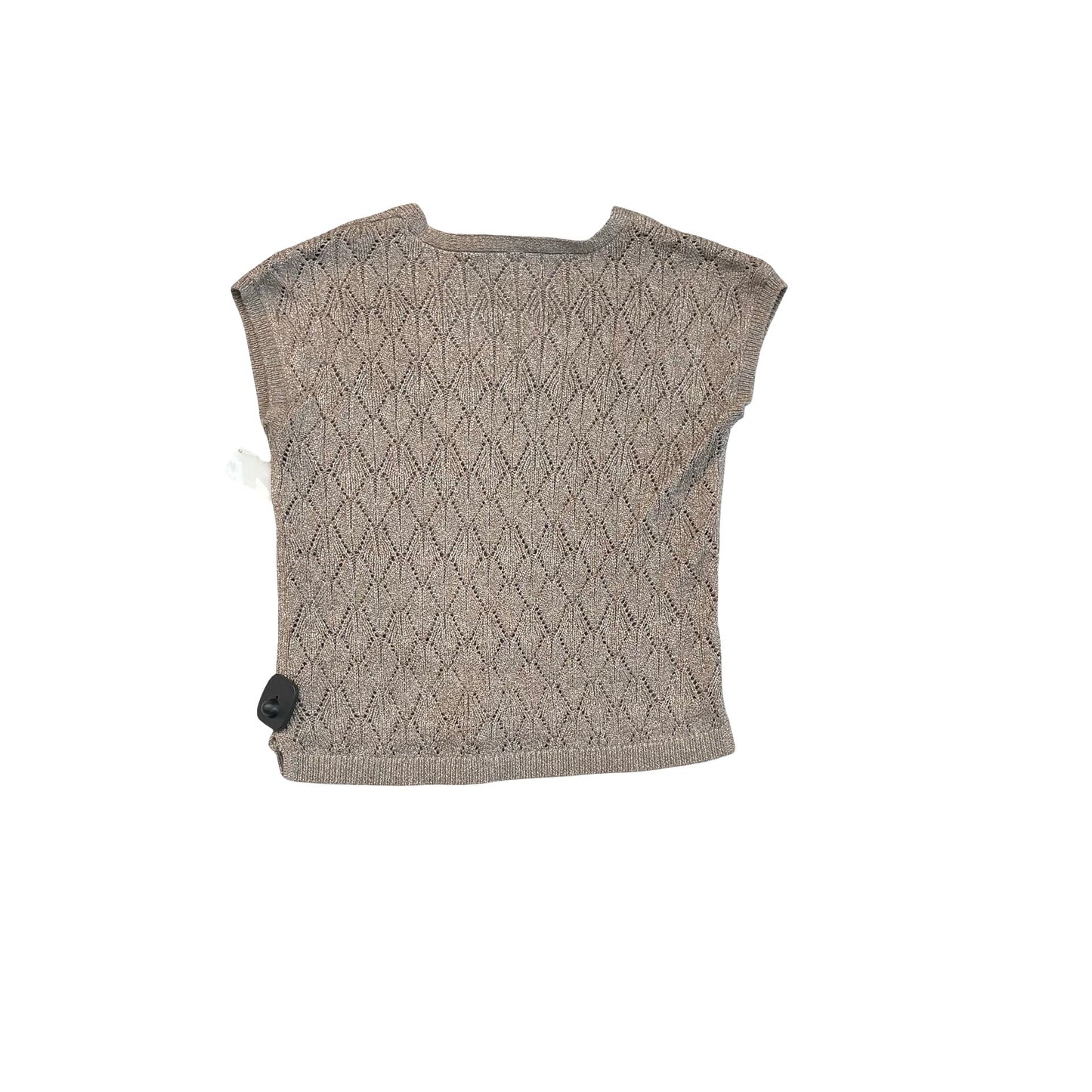 Top Sleeveless By White House Black Market In Gold, Size:M
