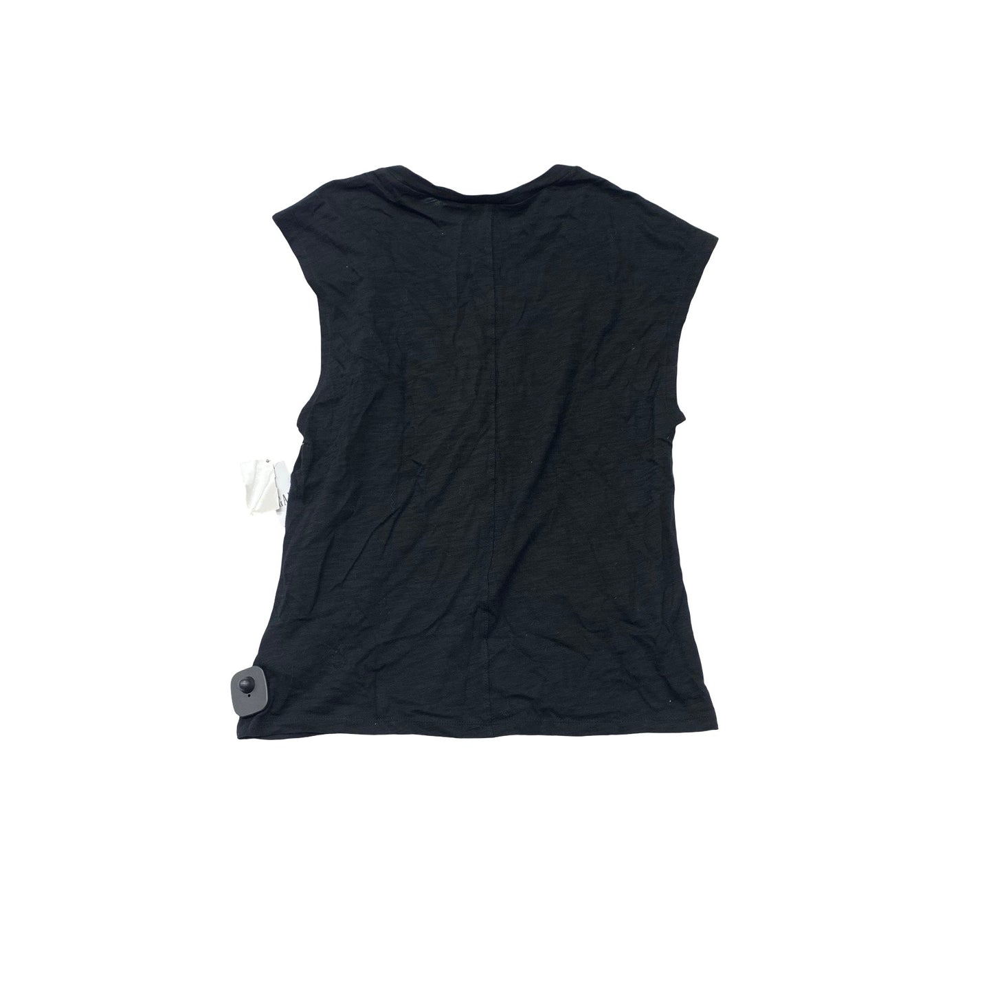 Top Sleeveless By Gap In Black, Size:L