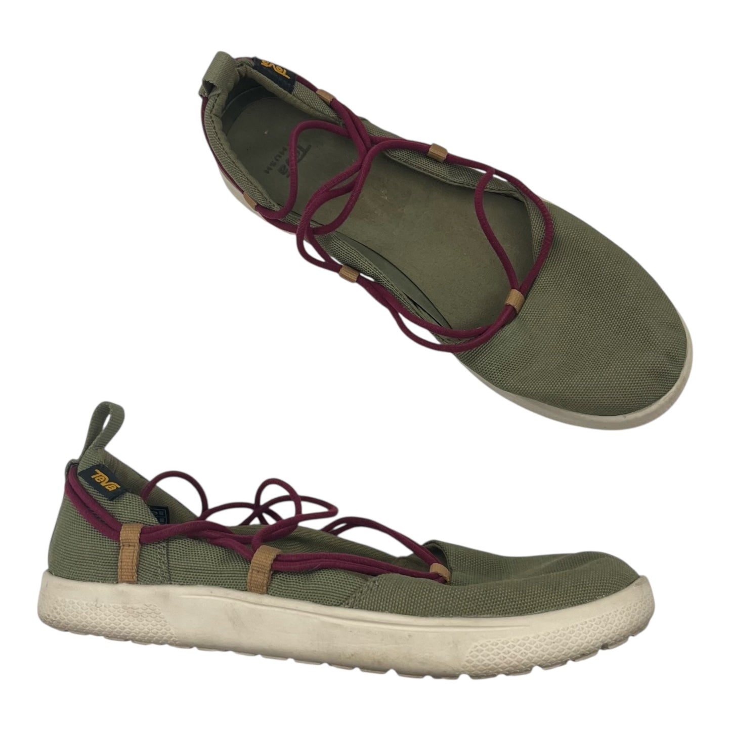 Shoes Sneakers By Teva In Green, Size:7