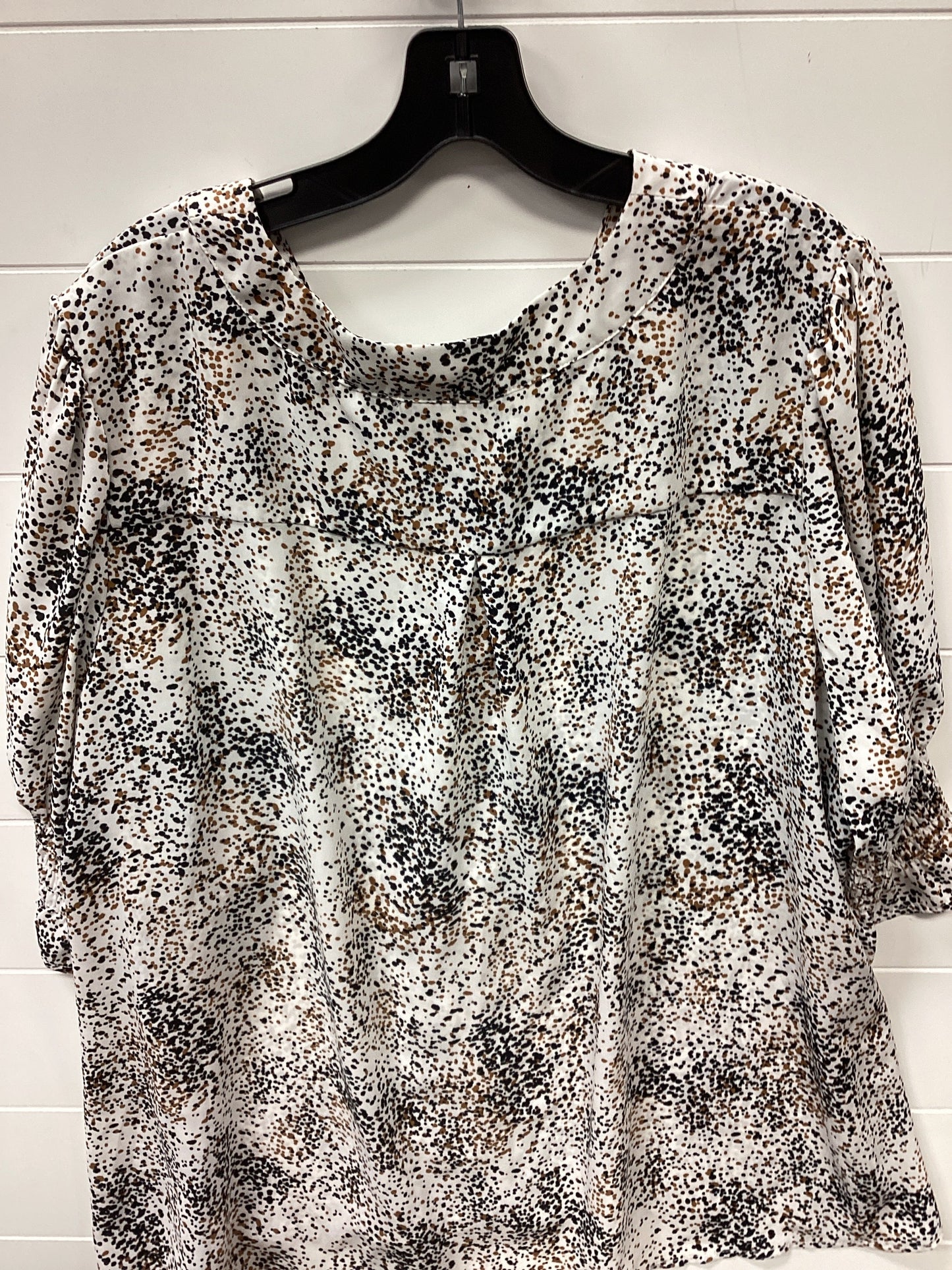 Top Ss By Jones New York In Cream, Size:2X