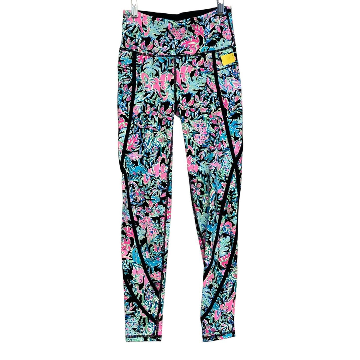 Athletic Leggings Designer By Lilly Pulitzer In Multi, Size:0