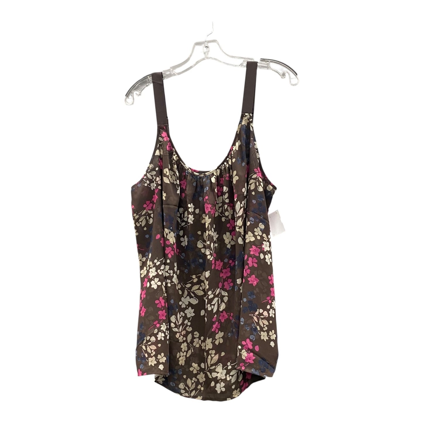 Tank Top By Lane Bryant In Brown, Size:1X