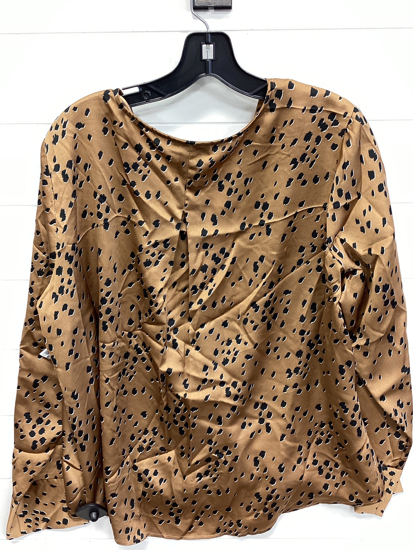 Top Ls By Apt 9 In Tan, Size:1X