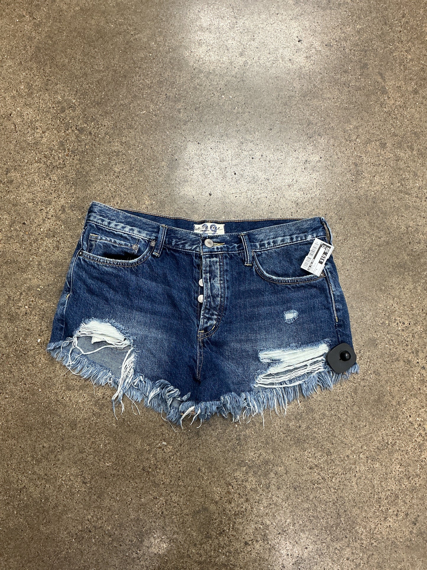 Shorts By We The Free In Blue Denim, Size:8