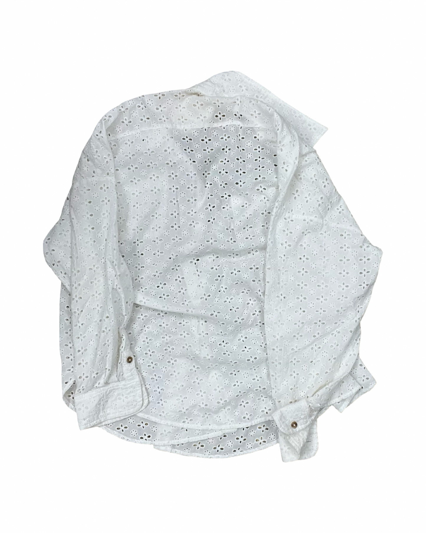 Blouse Ls By Maurices In White, Size:Xl