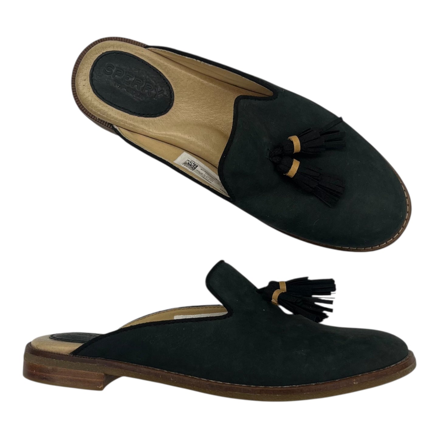 Boots Ankle Heels By Sperry In Tan, Size:7