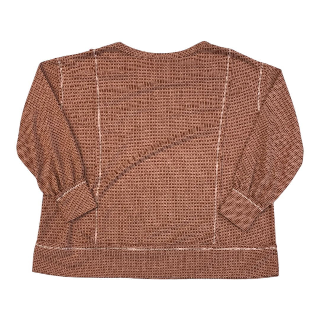 Top Ls By Andree By Unit In Orange, Size:1X