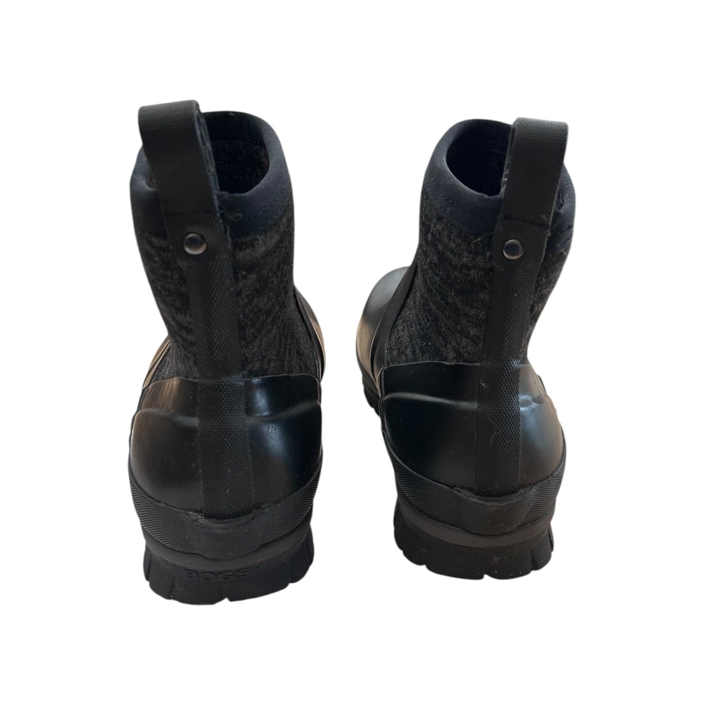 Boots Rain By Bogs In Black, Size:10