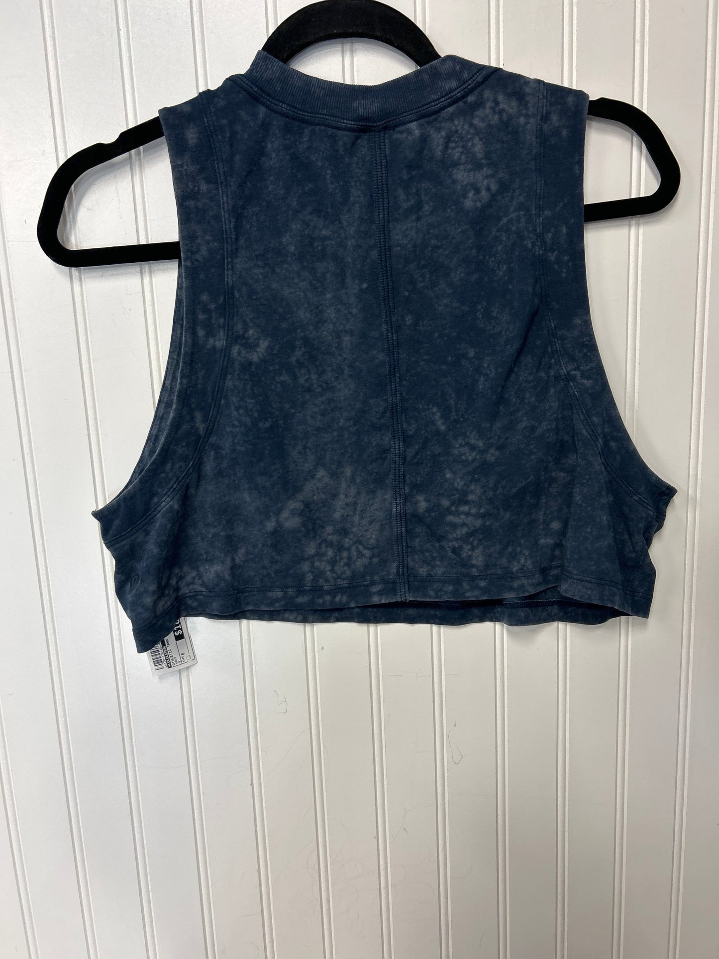Athletic Tank Top By Lululemon In Navy, Size:8
