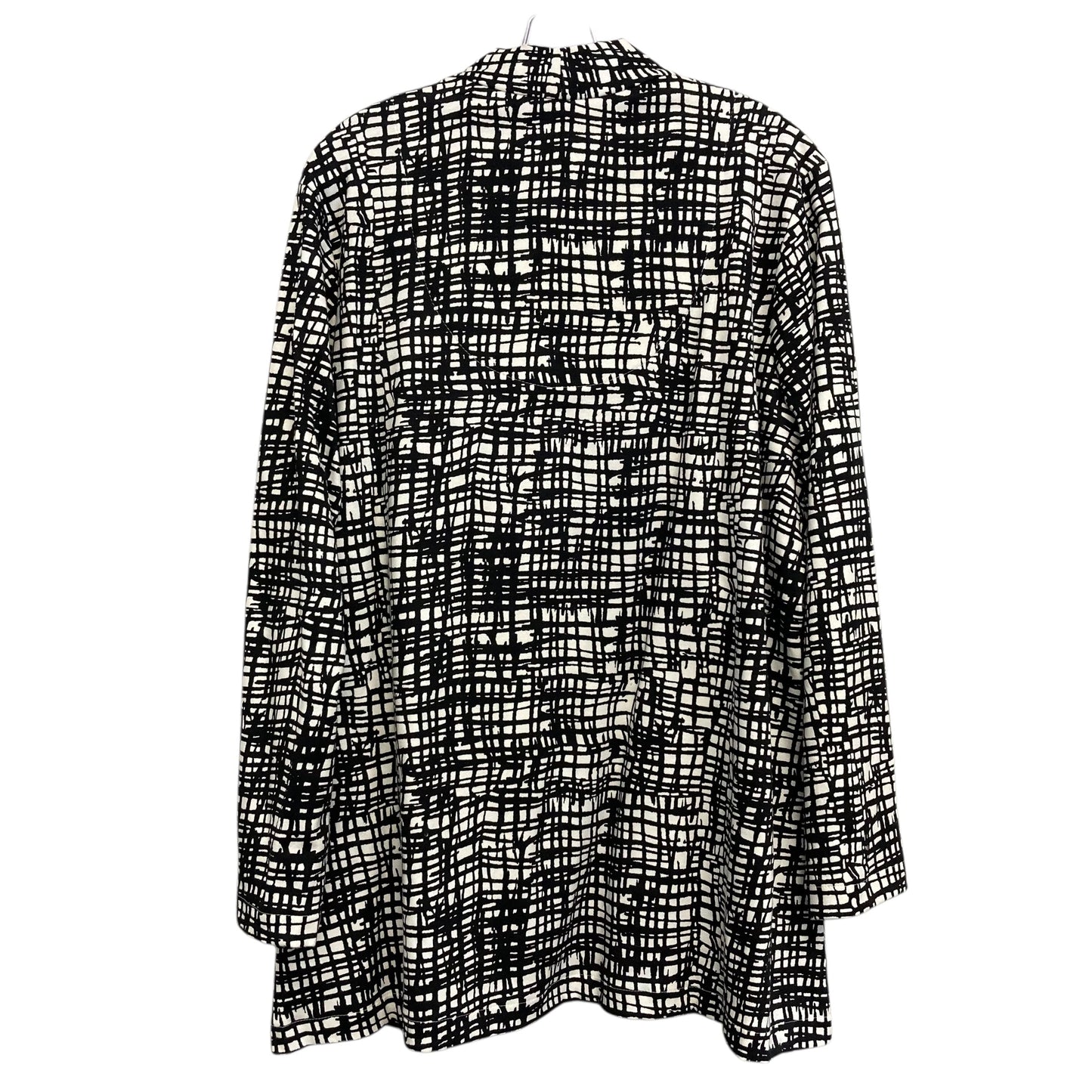Top Ls By Chicos In Black & White, Size:2X